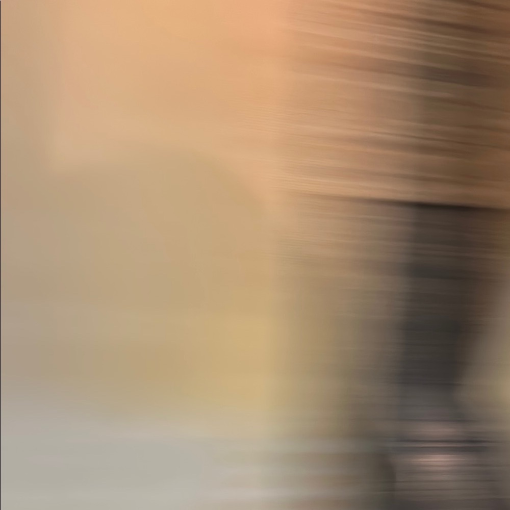 Express Orange Yellow Gradient Casual Button Down… - image 5